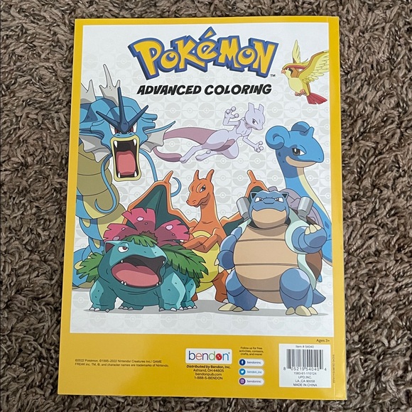 Pokemon Advanced Coloring Book - Picture 2 of 5